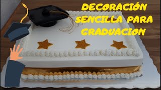 Pastel De Una Plancha 100 Personas Decorado De Graduacion 2da Parte Pastel De Una Plancha 100 Personas Decorado De Graduacion 2da Parte