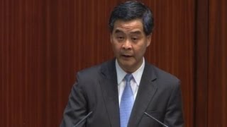 特首籲支持堆填區撥款 (11.7.2013)