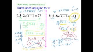 61. Solving square root equations.mp4