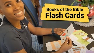 Bible Books Flash Card Learning Books of the Bible Game