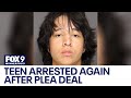 Teen freed in controversial plea deal in murder case gets arrested again