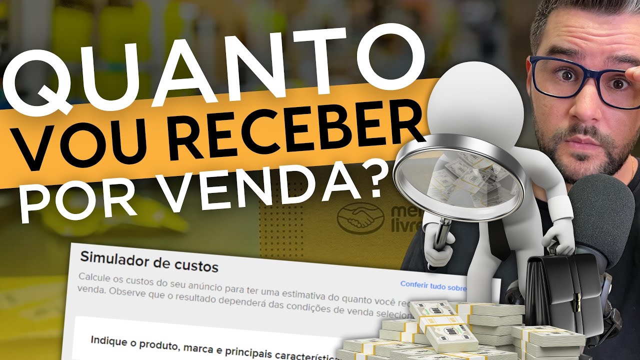 Novo SIMULADOR DE CUSTOS Do Mercado Livre - YouTube