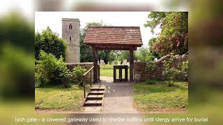 Remarkable Ohio - Radnor Cemetery Lych Gate