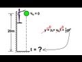 Physics 2 - Motion In One-Dimension (15 of 22) Free Fall: Ex. 2: Finding Time