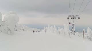 2022/2/27 蔵王温泉スキー場　樹氷原コース