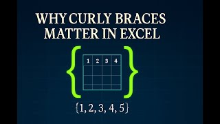 Excel Array Constants Finally Explained