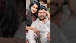 Chiranjeevi 🥰❤with his daughter Sreeja Konidela #shorts