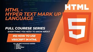 How to use VBscript in HTML | HTML #12