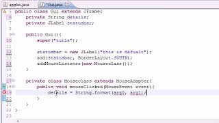 Java Programming Tutorial 77 Adapter Classes