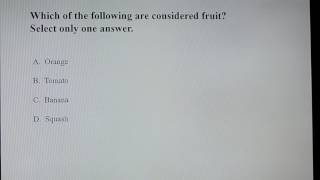 Multiple choice test questions - Test taking strategies