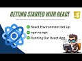 P3-Getting Started with React: Environment Setup, Running Your App, and npm vs npx | Mastering React