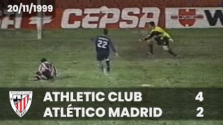 ⚽️ [Liga 99/00] J12 I Athletic Club 4 - Atlético de Madrid 2 I LABURPENA