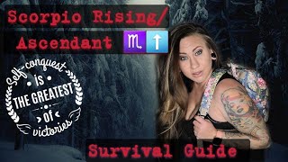 Scorpio Rising/ Ascendant Survival Guide By A Scorpio Rising