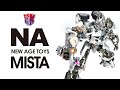 Newage Toys XM1 MISTA 第三方 電影 音波【KL變形金剛玩具分享523】