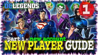 What To Do When You START DAY 1 BRAND NEW ACCOUNT!! DC LEGENDS \