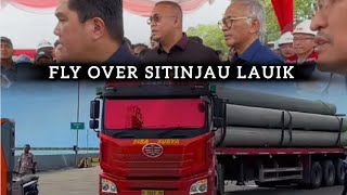 PROYEK FLY OVER SITINJAU LAUIK TELAH DI MULAI