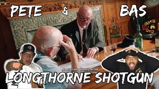 WHO SAYS THEY AIN'T WRITING THEIR LYRICS?? | Americans React to Pete & Bas - Longthorne Shotgun