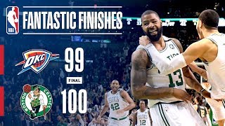 Marcus Morris Game Winner! Down To The Last Second OKC vs Boston!