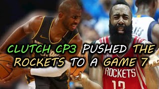 How Chris Paul Showed Harden, Westbrook and the Rockets in Game 6 that OKC is the REAL CLUTCH CITY