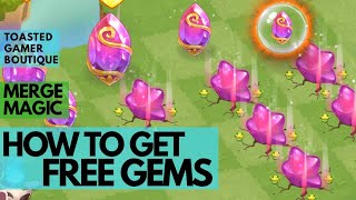 Merge Magic How To Get Gems FREE • Watch Trick Earn 200 Gems ☆☆☆