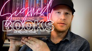 Signed Book Tour! Pt 1. Most Popular SciFi and Fantasy Hardcovers