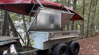 Backcountry Trout Fishing set up #Yamaha #Marlon #Backcountry #Tubtrailer