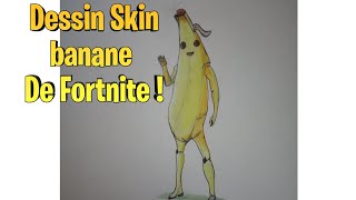 petit dessin du skin banane de fortnite - fortnite dessin skin banane