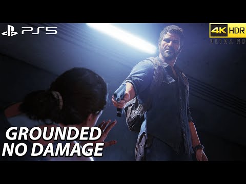 The Last of Us Part 1 PS5 Brutal & Aggressive Gameplay – The Hospital ( GROUNDED / NO DAMAGE )