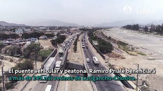 Mejoramiento de los puentes Ramiro Prialé y Lurín en Lurigancho-Chosica