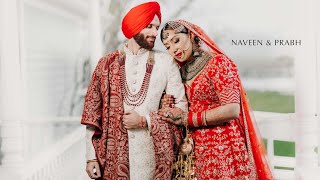 Best Sikh Punjabi Wedding Highlights  Video 2023 | Naveen & Prabh | Next Day Edit | Surrey | BC |