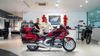 Honda Goldwing | Ông vua đường trường | Bàn giao cho khách từ A đến Á