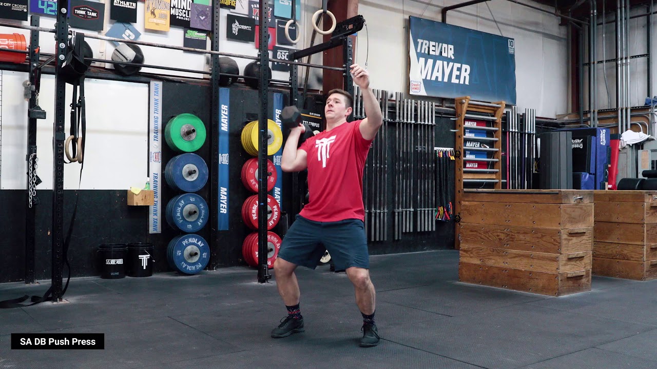 Sa Db Push Press Ttt Exercise Index Youtube