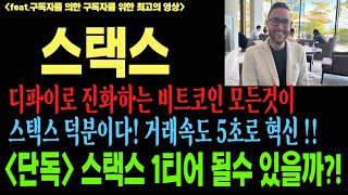 스택스 스택스코인 스택스코인전망 STX BTC 코인전망 비트코인 이더리움 도지코인