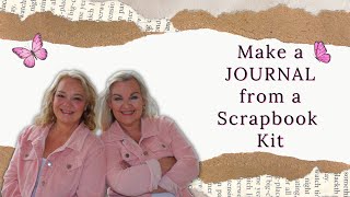 DIY Journaling Made Simple: Creating a Beautiful Journal with a Hobby Lobby Scrapbook Kit