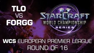 ForGG vs. TLO - Group A Ro16 - WCS European Premier League - StarCraft 2