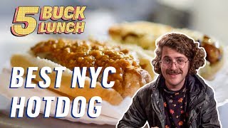 The Best Hot Dog in NYC || 5 Buck Lunch