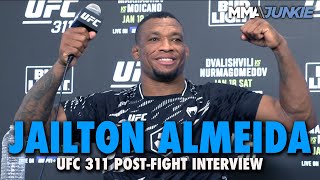 Jailton Almeida Hopeful Ciryl Gane Matchup Will Happen This Time | UFC 311