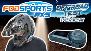 Fodsports FX-S Bluetooth Intercom Headset | Install, Review, and Off-Road Test!