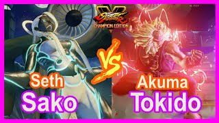 SFV Sako Seth VS Tokido Akuma