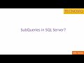 SQL Subqueries - A Beginner's Guide