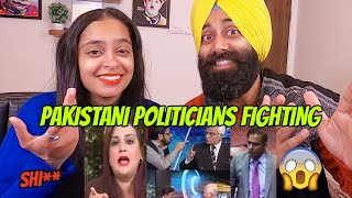 Indian Reaction on Best of Pakistani Politicians FIGHTING and ABUSING on LIVE TV! (Part 3)