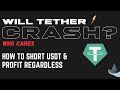 Tether Crash?! Short it! How to short usdt and get paid 40% a year!