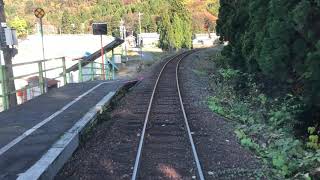 JR越美北線 柿ヶ島〜下唯野 車窓映像