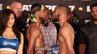 JULIAN WILLIAMS VS NATHANIEL GALLIMORE - FULL WEIGH IN & FACE OFF VIDEO