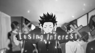 Anime Mix「AMV - Edit」Losing Interest (Sad Edit)💔