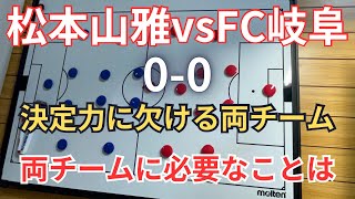 【J3】 松本山雅FC対FC岐阜 マッチレビュー