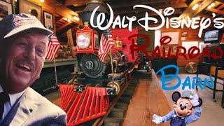 Exploring Walt Disney's Railroad Barn With A Disney Legend | 4K