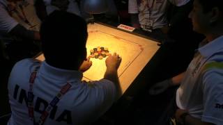 Carrom Men's Doubles Final 2nd Set in World Championship 2016