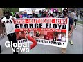 George Floyd death: Demonstrators take to the streets in cities across the U.S.