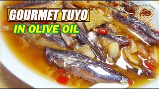 GOURMET TUYO IN OLIVE OIL 🐟 EASY AND SIMPLE TO MAKE